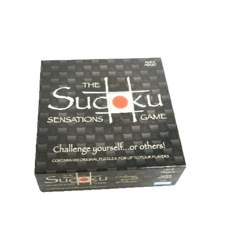 Sudoku Sensations Game Parker Brothers 2005 | 100 Original Puzzles 1-4 Players‎